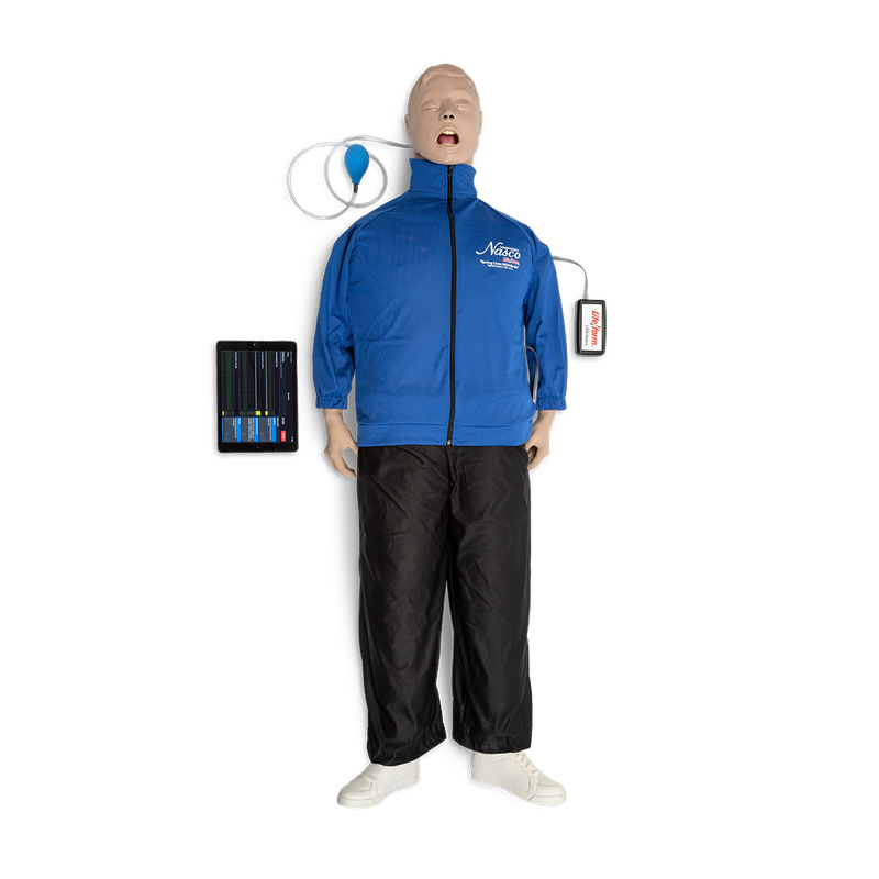 Load image into Gallery viewer, Life/form® &quot;Airway Larry&quot; with CPR Metrix and iPad®* [SKU: LF03996]
