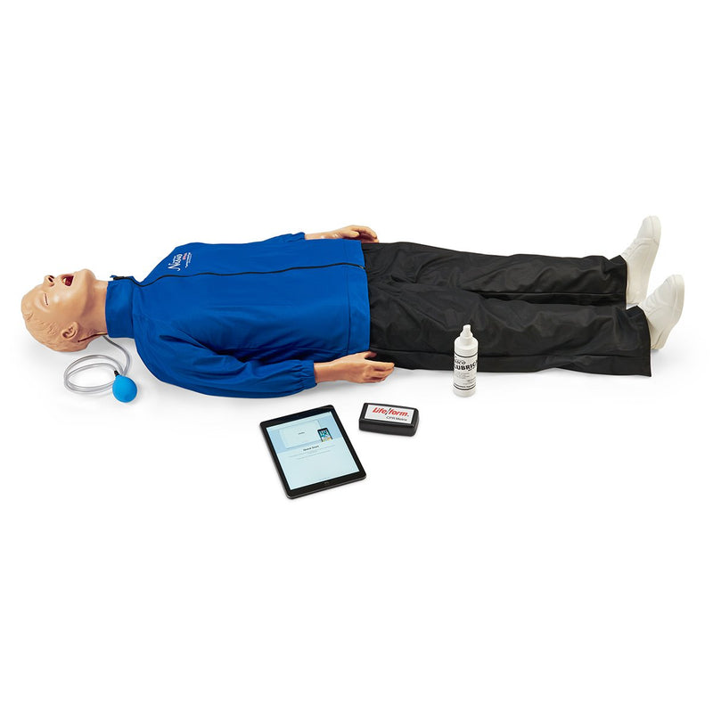 Load image into Gallery viewer, Life/form® &quot;Airway Larry&quot; with CPR Metrix and iPad®* [SKU: LF03996]
