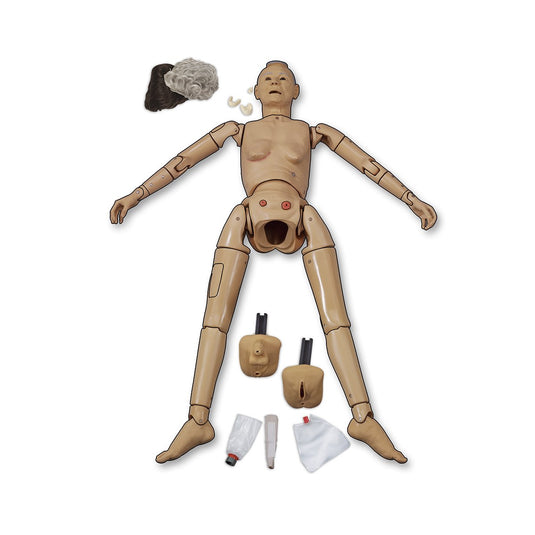 Life/form® GERi™ Complete Nursing Skills Manikin - Light [SKU: LF04001]