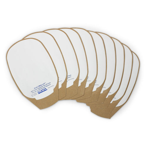 ElectroLast AED Trainer Schaumstoff-Elektroden-Abziehpads – Heartstream-Stil