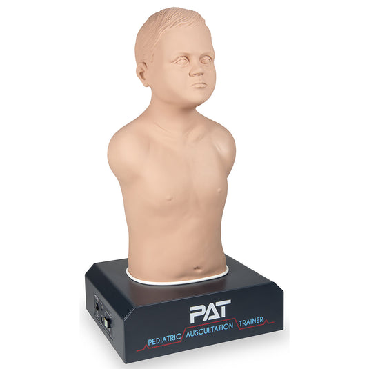 PAT Pediatric Auscultation Trainer - Light Skin [SKU: NZ10085]