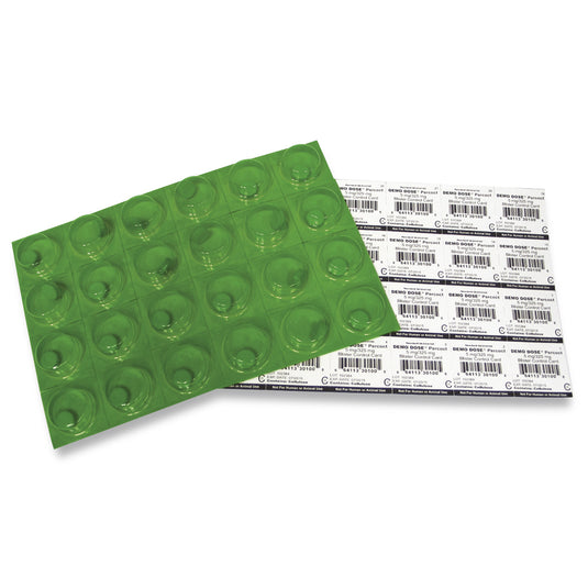 Thẻ kiểm tra vỉ Demo Dose® - Percoct - 5 mg [SKU: PN01038]