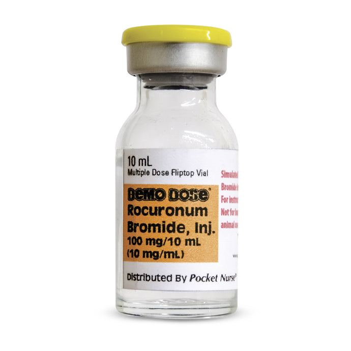 Demo Dose® Rocuronumbromid-Injektion – 10 ml [SKU: PN01061]