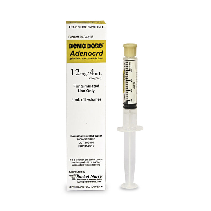 Demo Dose® Adenocrd – 12 mg/4 ml (3 mg/ml)