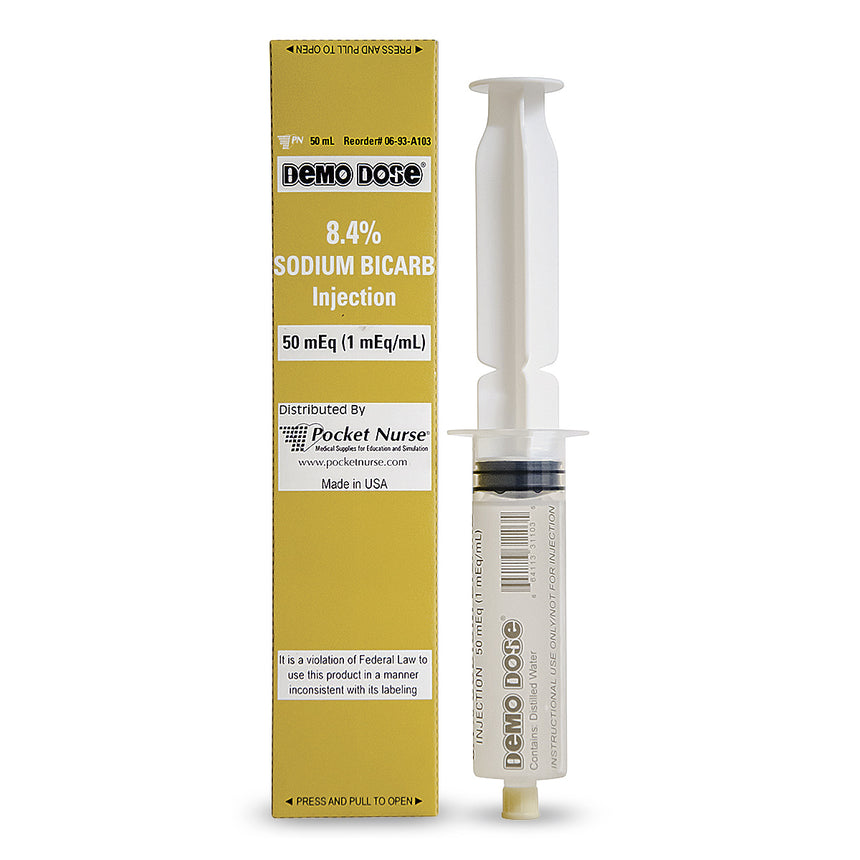 Demo Dose® Prefilled Syringe - Dextros 50% (50 ml)