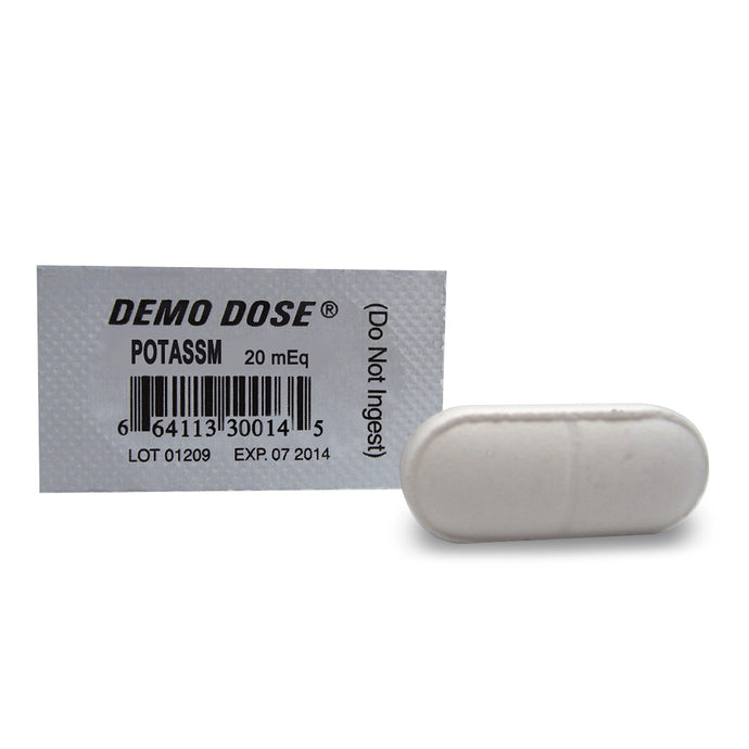 Demo Dose® Orale Medikamente – Kalium – 20 mEq