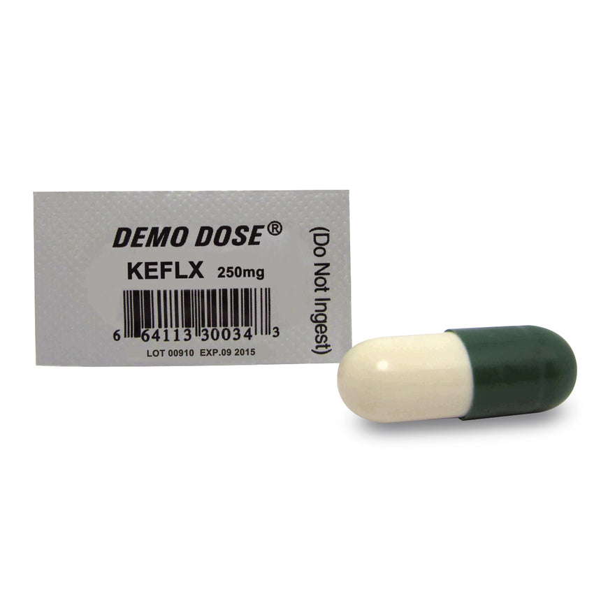 Demo Dose® Oral Medications - Keflx - 250 mg
