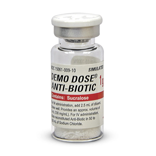 Demo Dose® Polvere bianca antibiotica - 1 g [SKU: PN01249]