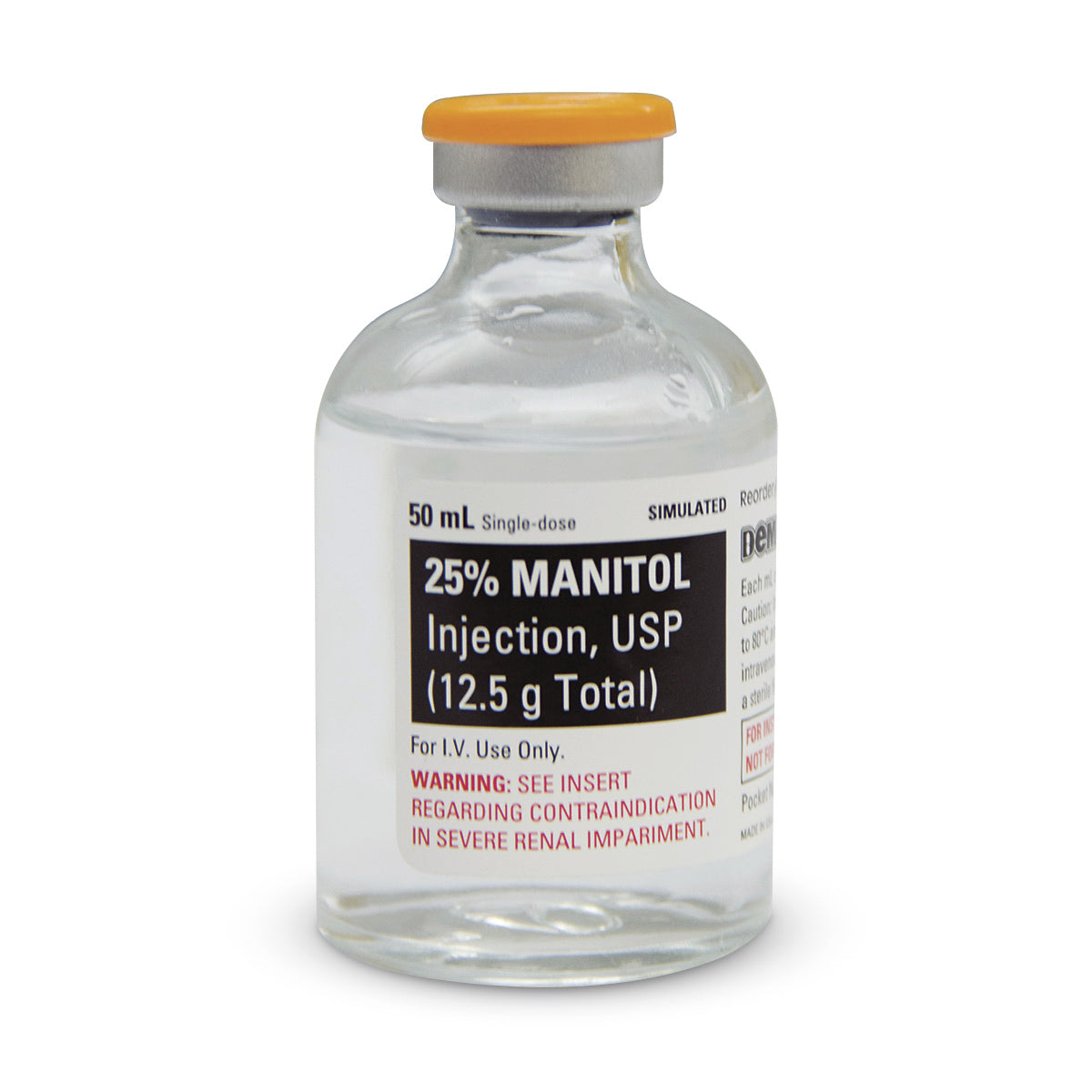 Dosis de demostración 25% Manitol - 50 ml [SKU: PN01260] – Nasco Healthcare