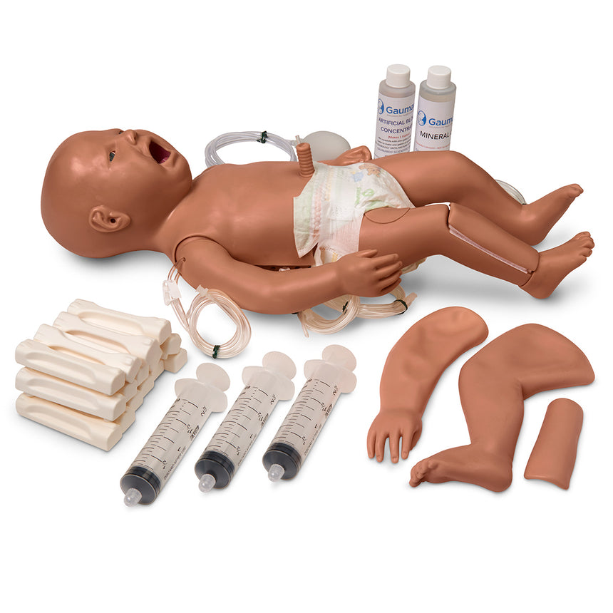 Gaumard® Pedi® Newborn Simulator para sa Advanced na Suporta sa Buhay - 23 in. L x 8-1/2 in. W - Medium