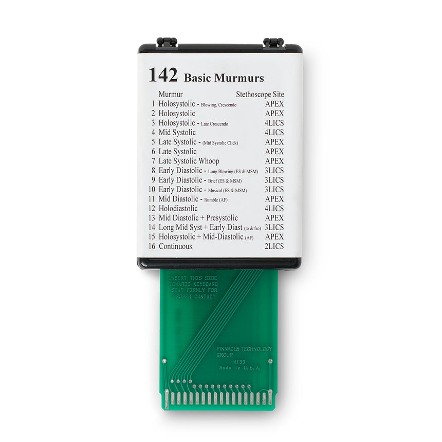 Módulo adicional 2: Soplos cardíacos para sonidos TUTOR y TUTOR VII