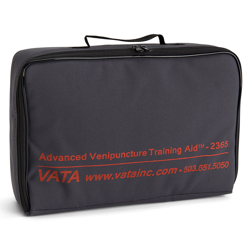 Advanced Four-Vein Venipuncture Training Aid - Optional Carrying Case