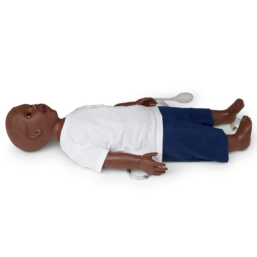 Gaumard® Multipurpose Patient Care and CPR Pediatric Simulator - 1-Year-Old Manikin - Dark