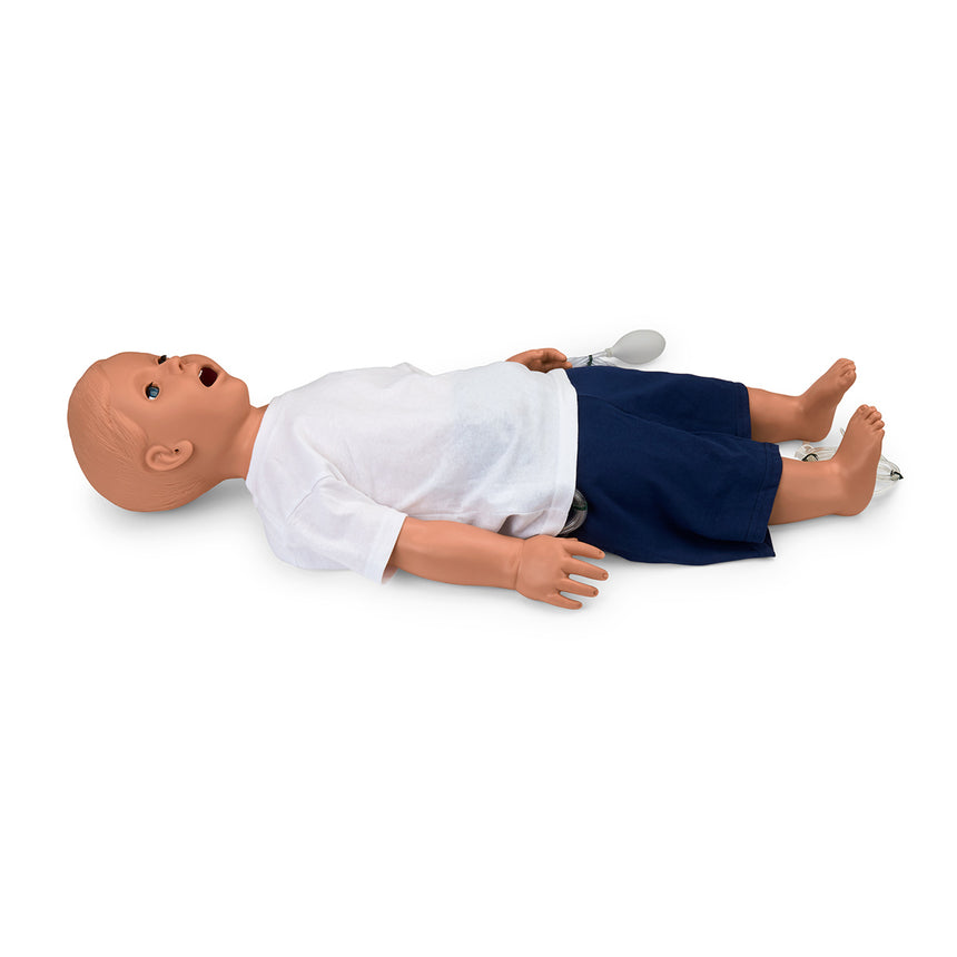 Gaumard® Multipurpose Patient Care and CPR Pediatric Simulator - 5-Year-Old Manikin - Dark