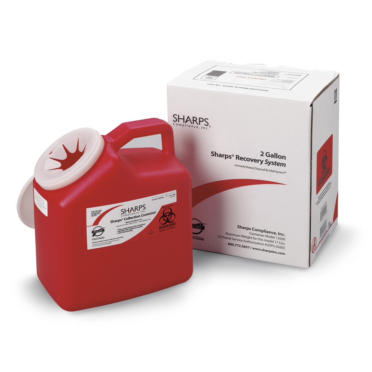 Sharps® Recovery System - 2 Gallon – Nasco Healthcare