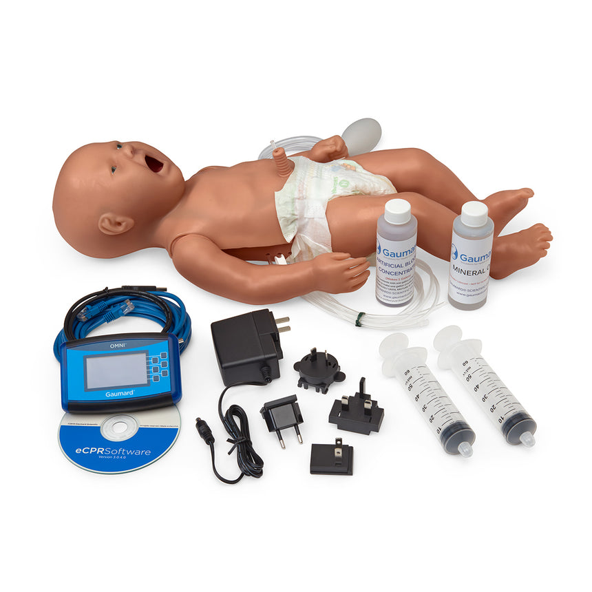 Gaumard® PEDI® Blue Neonatal Simulator with SmartSkin Technology - Medium