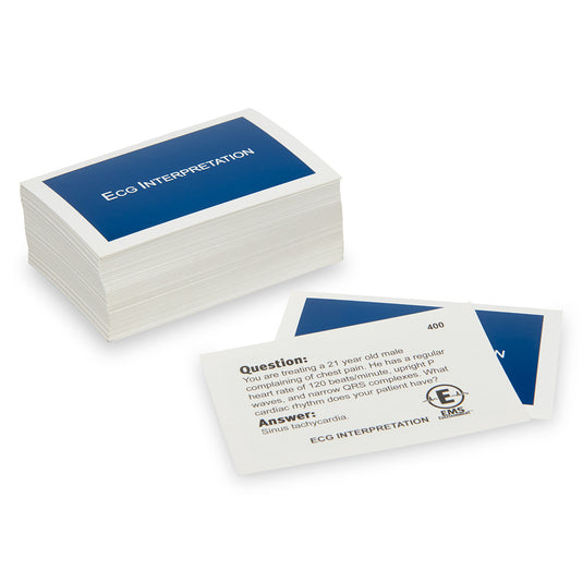 EMS CHALLENGE Supplemental Cards - ECG Interpretation