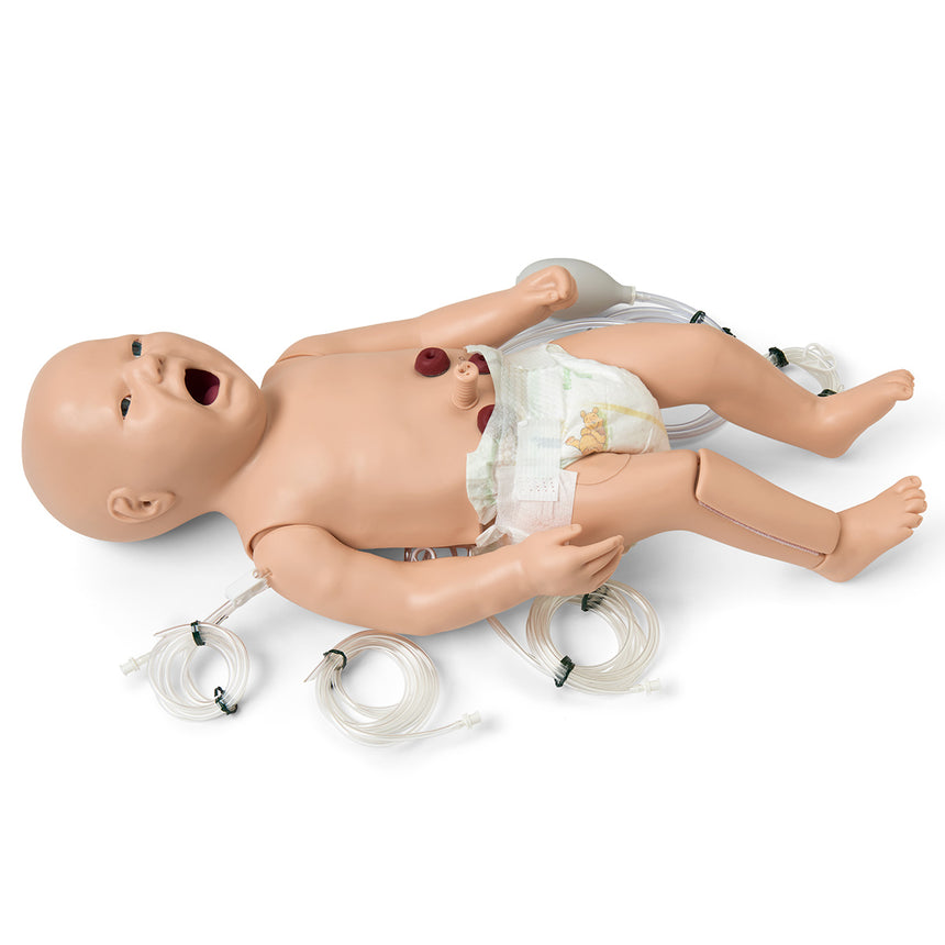 Gaumard® Advanced Susie® and Simon® Newborn CPR Torso with OMNI® Code Blue® Pack - Light