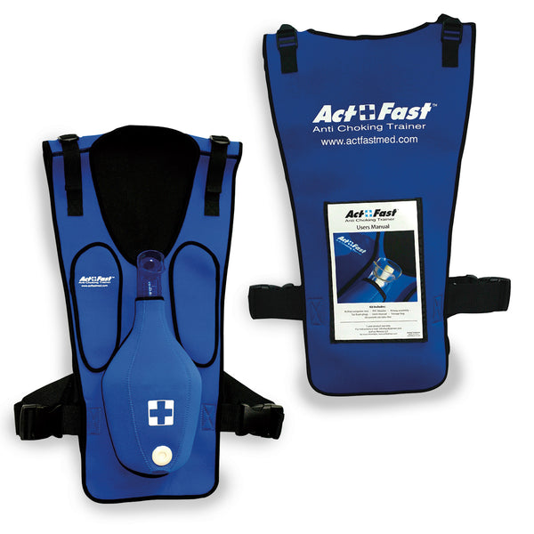 Act+Fast Anti-Choking Blue Trainer - Single Trainer – Nasco Healthcare