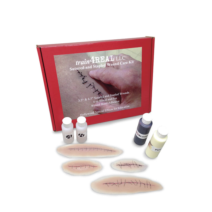 Sutured/Stapled Wound Simulation Training Kit - Magaan