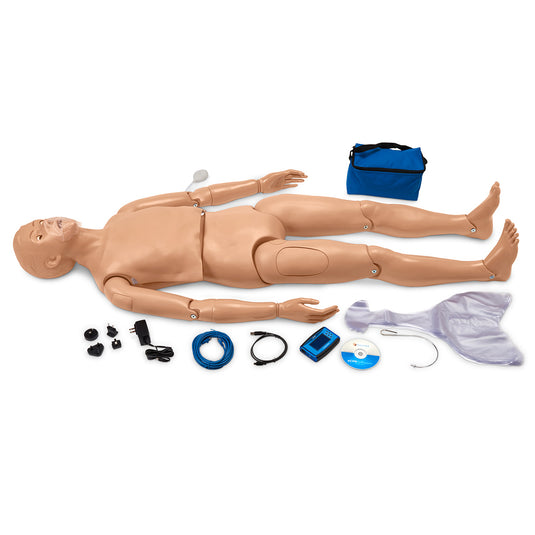 Simulador de cuerpo completo Gaumard® CPR ​​Simon® con paquete OMNI® Code Blue® - Ligero