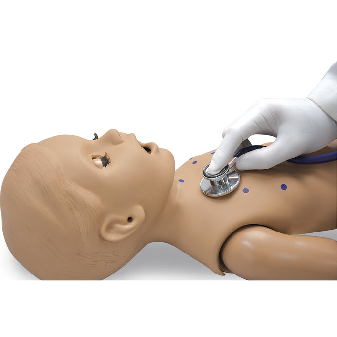 Gaumard® Advanced Heart and Lung Sounds - Pediatric - 1-Year-Old Manikin - Medium.  [SB51918 M]