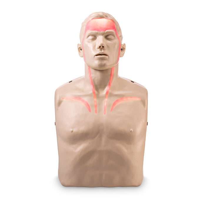 Brayden CPR Training Manikin with Red Indicator Lights [SKU: SB51965]