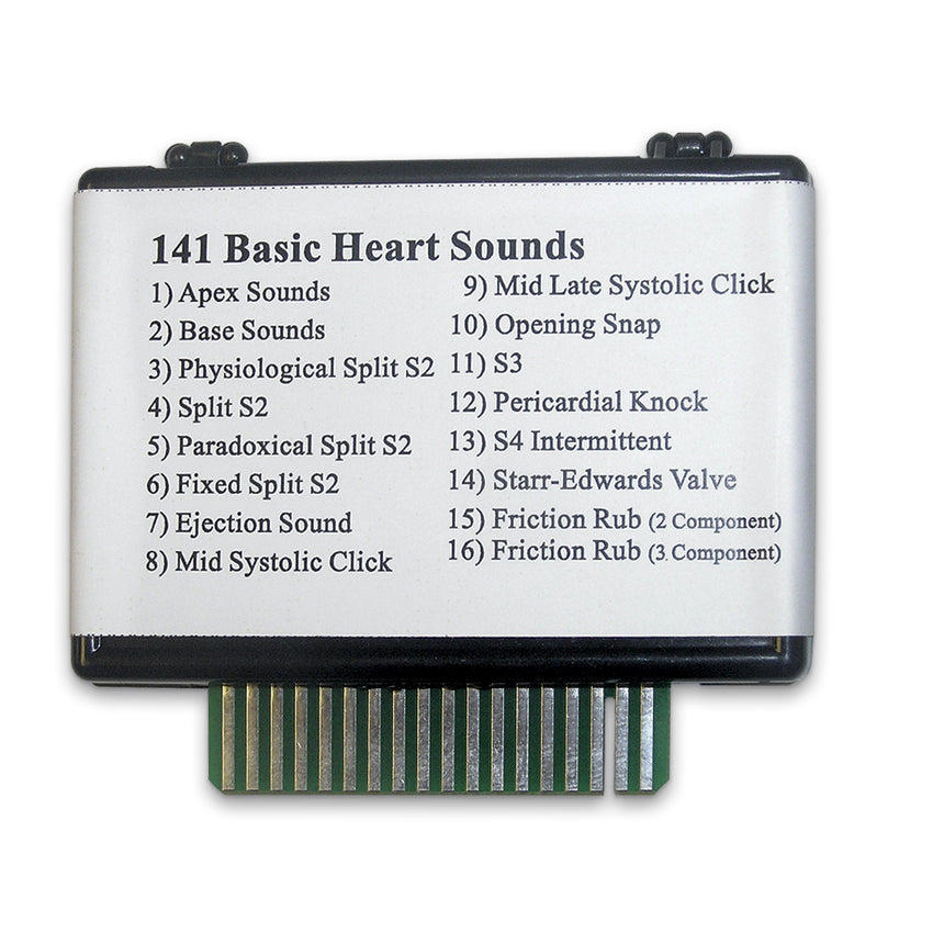 Plug-In Module 1 - Basic Heart Sounds for Sounds TUTOR and TUTOR VII