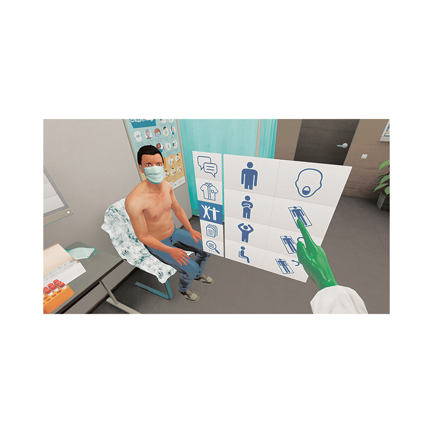 XR Clinic Desktop: solución de formación médica en realidad virtual [SKU: XRC-DUL001]